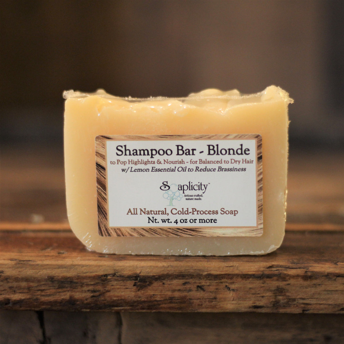 Blonde Shampoo Bar